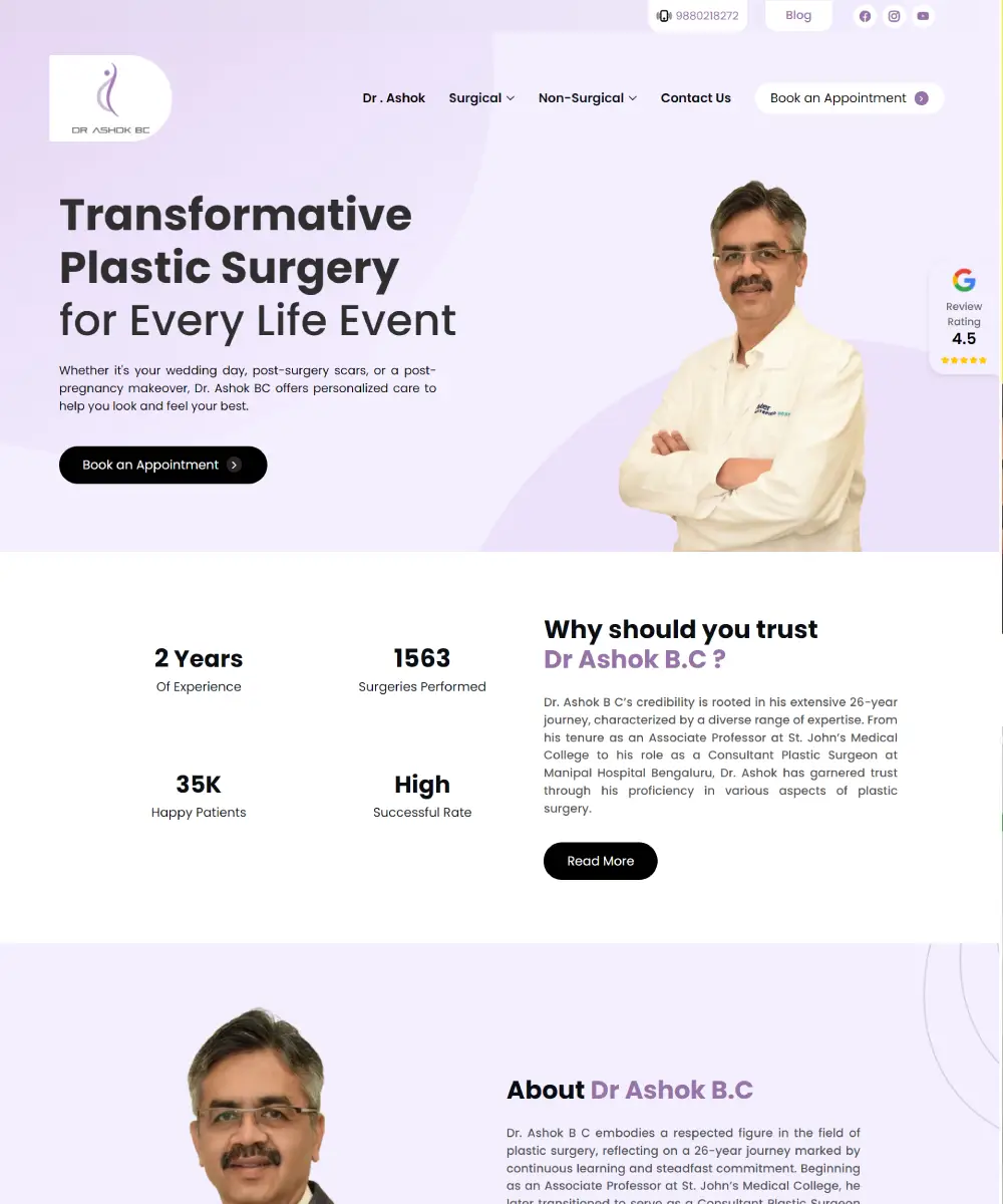 website development